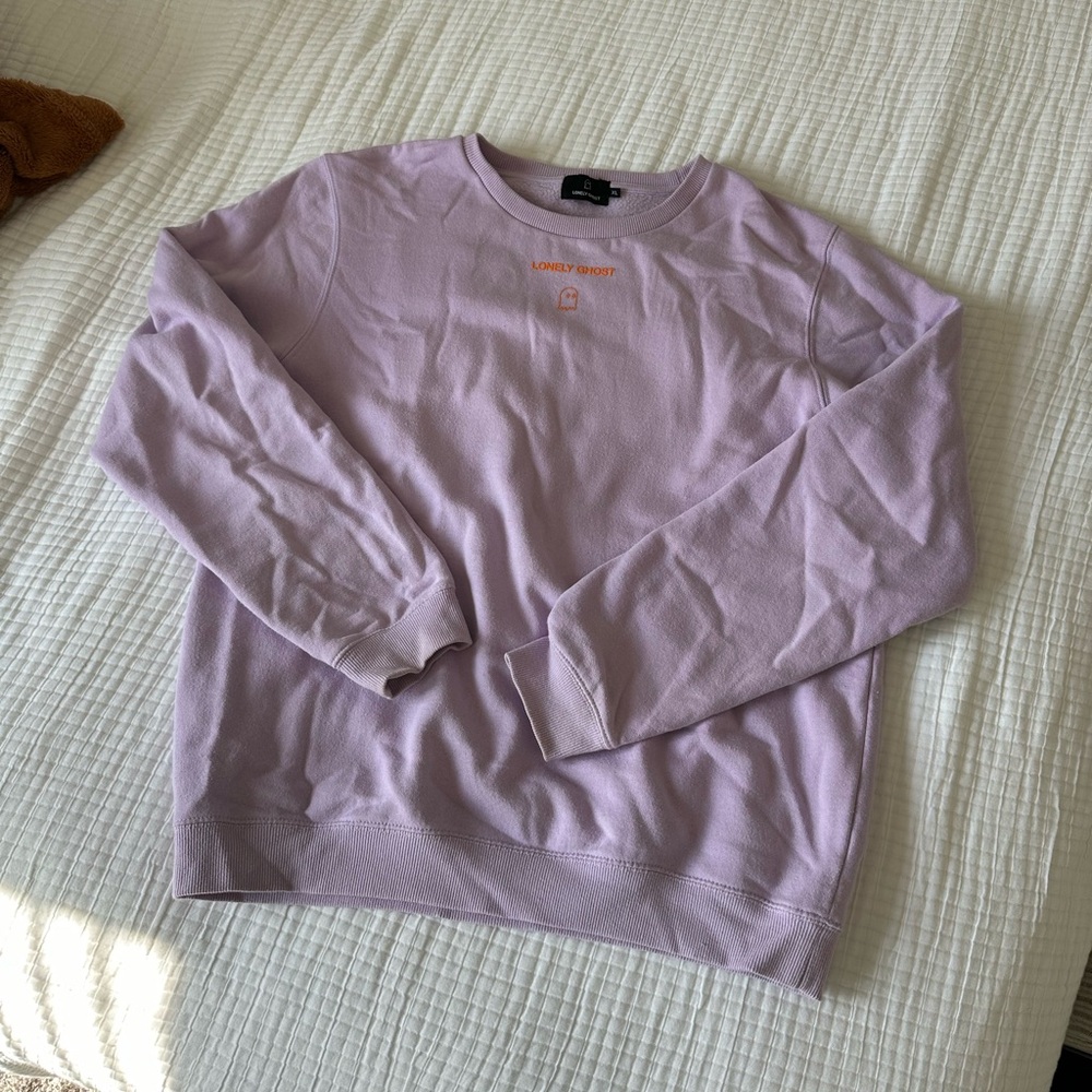Lonely Ghost Text Me When You Get Home Crewneck Sweater